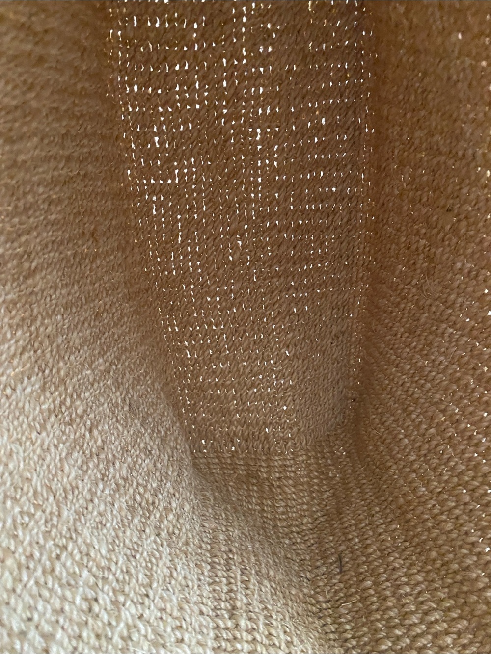 NWOT Woven Straw Tote Bag - Natural purchased in Spain - Picture 10 of 14